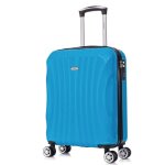 Raykong valise cabine abs 55x40x20cm (44l) petites valises de voyage l�g�res 20 pouces - (rk03turquoise) ...