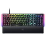 Clavier gaming - razer - blackwidow v4 - switches mécaniques verts - rétroéclairage rgb - usb Clavier gaming - razer - blackwidow v4 - switches mécaniques verts - rétroéclairage rgb - usb