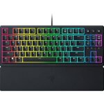 Clavier gamer - razer - ornata v3 tenkeyless - m�ca - membrane - repose - poignet magn�tique - r�tro�clair� ...