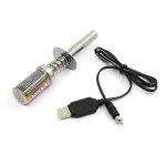 Rc nitro 1. 2 v 1800mah rechargeable bougie de pr�chauffage d�marreur allumeur dc usb chargeur pour gaz ...