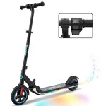 Rcb r11s trottinette �lectrique enfants �cran led n�ons color�s vitesse et hauteur r�glables cadeau id�al ...