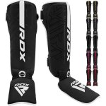 Rdx protge tibia boxe thai kick boxing arts martiaux mma dentranement maya hide cuir kara protege tibia ...