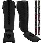 Rdx prot�ge tibia boxe thai kick boxing arts martiaux mma dentra�nement maya hide cuir kara protege tibia ...