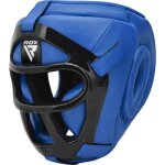 Rdx t1f combat grille casque xl bleu cuir pu