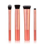 Kit pinceaux maquillage - real techniques - face base set - 4 pi�ces - couleur blanche