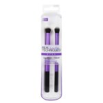 Pinceaux pour les yeux - real techniques - set de 2 - ombrage - estompage - violet