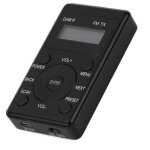 Rcepteur radio portable - mxzzand - dab / dab + - support fm - batterie lithium 500mah - 20 stations ...