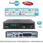 Rcepteur satellite hd - optex ors9939 - hd ? 4000 chanes tv et radio rception multi - satellites carte ...