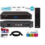 R�cepteur satellite meosat hd fransat connect wifi int�gr� pvr usb hdmi