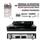 R�cepteur satellite - humax - tn5000hd - enregistreur - hdmi - usb 2. 0 - hd tv