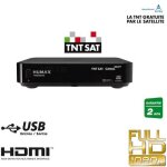 R�cepteur satellite tntsat hd humax tn8000hd - noir - 16 cm x 13. 3 cm x 3. 4 cm - usb 2. 0