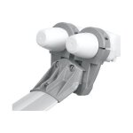 Récepteur - visiosat - bisat g2 - 13°e / 19. 2°e - parabole - 2 sorties lnb - installation sur mât Récepteur - visiosat - bisat g2 - 13°e / 19. 2°e - parabole - 2 sorties lnb - installation sur mât
