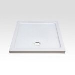Receveur de douche carr 90x90 cm - cramique blanc - ankara
