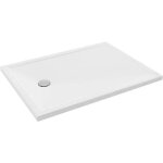Receveur de douche extra - plat - jacob delafon - gaspard - 120x90cm - cramique - bonde  droite - blanc ...