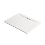 Receveur de douche flight pure 140x80 antid�rapant - jacob delafon - pn24 - blanc mat - b�ton de synth�se ...
