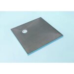 Receveur de douche  carreler 90 x 90 wedi fundo primo carr coulement excentr