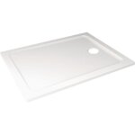 Receveur de douche kinestart kinedo blanc bac extra plat 120 x 80 x 32 rd120