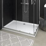 Receveur de douche - zerone - dbaiyi - ddis - blanc - 80x120 cm - anti - rouille