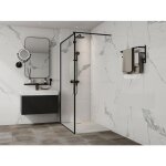 Receveur de douche extra plat  poser ou  encastrer recoupable en rsine smc - blanc - 120 x 80 cm - ...