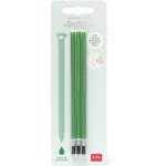 Recharge legami pour stylo gel effaable - pack de 3 - encre verte - carte blister
