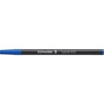 Recharge pour roller - schneider - topball 850 - pointe conique - couleur bleue - criture moyenne
