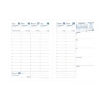 Recharge dagenda - quo vadis - agenda civil 2014 - 9 x 12 cm - idale randonne - sans couverture