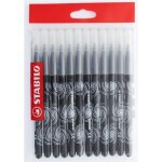 Feutres de coloriage - stabilo - power - noir - lot de 12 - pour enfants à partir de 3 ans Feutres de coloriage - stabilo - power - noir - lot de 12 - pour enfants à partir de 3 ans