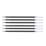 Recharges pour stylo � bille - pilot - brfv - 10m - lot de 6 - pointe moyenne - couleur noire