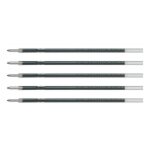 Recharge stylo bille - pilot - rfns - gg - pointe moyenne - couleur noir - lot de 5