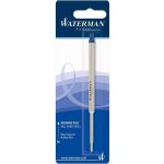 Recharge stylo bille - waterman - maxima - pointe moyenne - couleur bleu - rechargeable