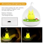 Rechargeable led totoro lampe micro - paysage veilleuse capteur tactile petit enfant chambre dormir l�clairage ...