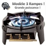 Rchaud  gaz 3 robinets