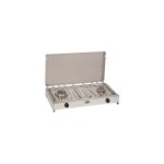 Rchaud  gaz en inox : 2 feux