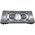 R�chaud � gaz portable 2 feux - incasa - 016471 - 4000w - usage ext�rieur - allumage pi�zo�lectrique