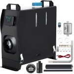 Rchauffeur dair diesel - vevor - 12v 8kw chauffage de stationnement 1 sortie vent lcd
