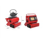 Rchauffeur de gaz - portable mobile caravane lampe de chaleur extrieure butane pour la pche camping ...