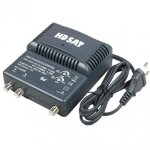 Reconditionne hdsat amplificateur tnt blinde 2 sorties ampli dint�rieur antenne tv 220v