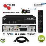 Récepteur satellite - triax - thr 9900 hd - tntsat - usb - garantie 1 an - reconditionné Récepteur satellite - triax - thr 9900 hd - tntsat - usb - garantie 1 an - reconditionné