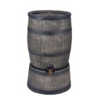 Rcuprateur deau de pluie en polythylne avec support barrel 120 litres