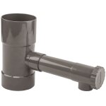 Gt market - r�cup�rateur deau de pluie gris pour goutti�re 80 mm