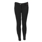Red horse culotte dquitation en coton noir pour topperfemmes