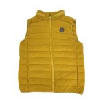 Doudoune sans manches - redskins - junior - jaune - 100% polyester - capuche zippée Doudoune sans manches - redskins - junior - jaune - 100% polyester - capuche zippée