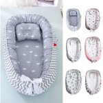 R�ducteur de lit b�b� cocon b�b� lavable berceau anti - pression nid de couchage pour b�b� �ponge �paisse ...