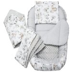 Réducteur de lit bébé medi partners 100% coton nouveau - né nid de bébés insert amovible 100x60x15 cm ... Réducteur de lit bébé medi partners 100% coton nouveau - né nid de bébés insert amovible 100x60x15 cm ...