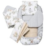Réducteur de lit bébé medi partners 100% coton nouveau - né nid de bébés insert amovible 100x60x15 cm ... Réducteur de lit bébé medi partners 100% coton nouveau - né nid de bébés insert amovible 100x60x15 cm ...