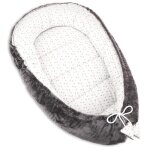 Réducteur de lit pimko bébé nid de bébé en peluche 90x55 cm - cale bebe matelas cocoon pour lit baby ... Réducteur de lit pimko bébé nid de bébé en peluche 90x55 cm - cale bebe matelas cocoon pour lit baby ...