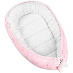 Rducteur de lit pimko bb nid de bb en peluche 90x55 cm - cale bebe matelas cocoon pour lit baby ...