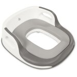 R�ducteur de wc - hauck - baby seat - de 18 mois � 4 ans - ergonomique - gris