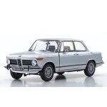 Modèle réduit de voiture - kyosho - bmw 2002 tii 1972 - argent - intérieur - 1:18 Modèle réduit de voiture - kyosho - bmw 2002 tii 1972 - argent - intérieur - 1:18