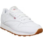 Baskets - reebok - classic leather - blanc gris - cuir - homme - plat Baskets - reebok - classic leather - blanc gris - cuir - homme - plat